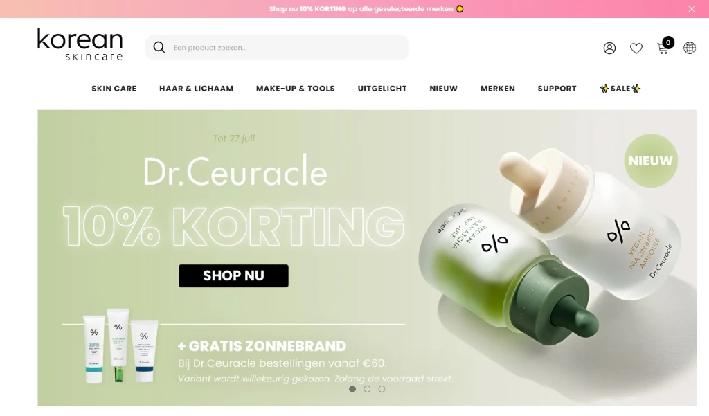 Korean Skincare webshop