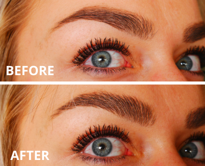 Resultaat Anastasia Beverly Hills Brow Freeze