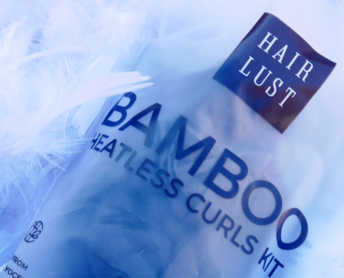 Bamboo heatless curls