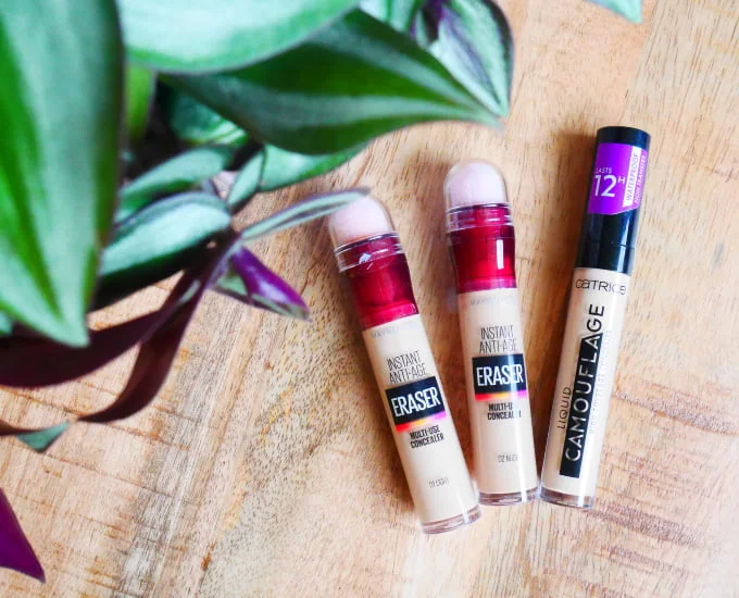 Concealer foundation aanbrengen