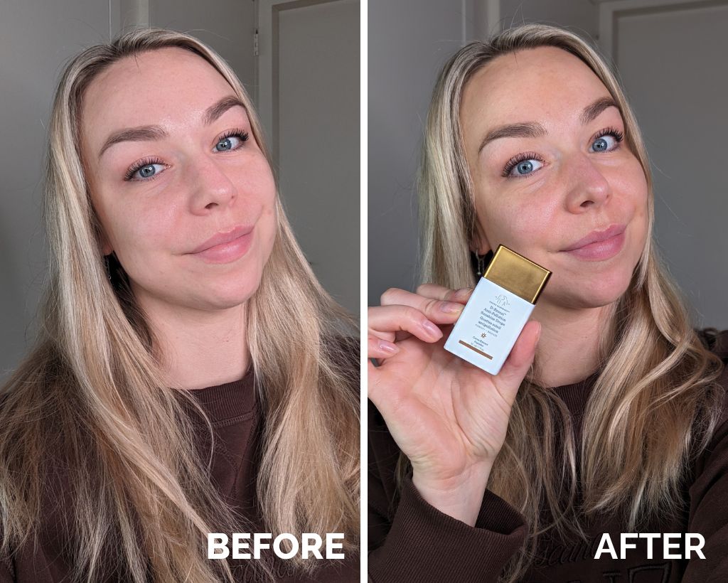 Drunk Elephant Bronzing Drops Swatch Ervaring