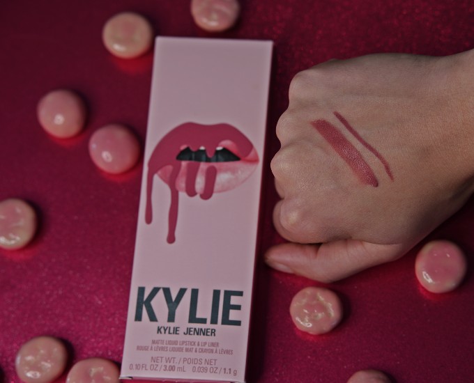 Kylie Cosmetics 100 Posie K Swatch