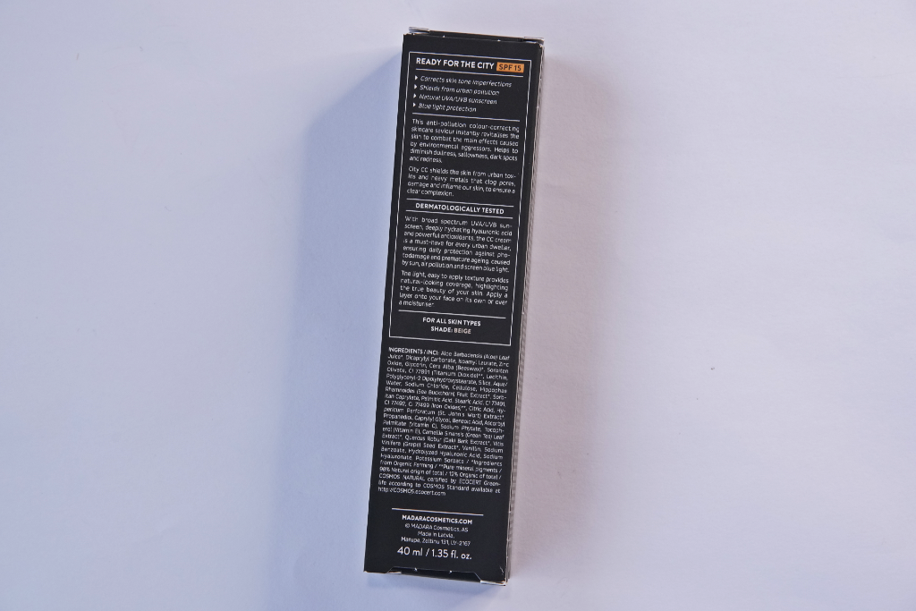 Madara City CC Cream Review