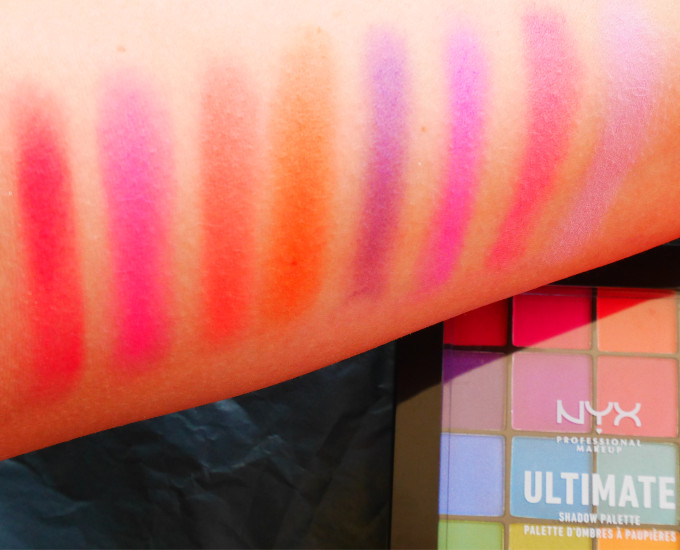 NYX Ultimate Brights Swatch