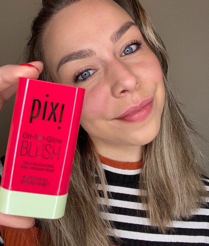 Pixi On-the-Glow Blush Ruby Swatch