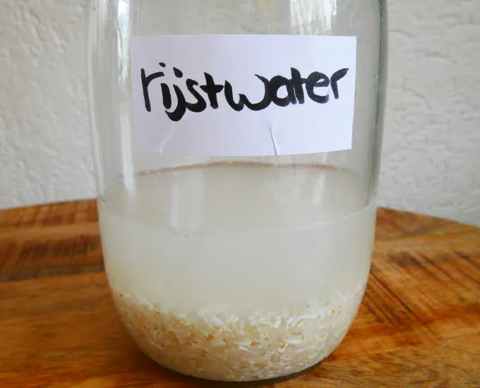 Rijstwater haar