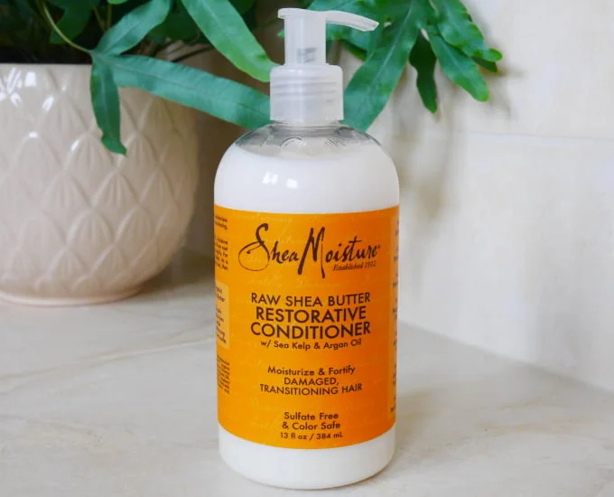 Shea Moisture Raw Shea Butter Conditioner Review