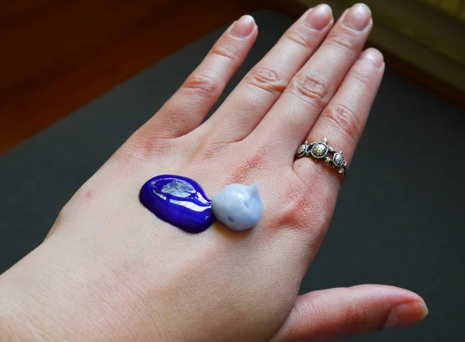 Zilver shampoo bruin haar