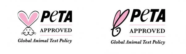 dierproefvrije vegan cosmetica peta keurmerk logo binnen EU
