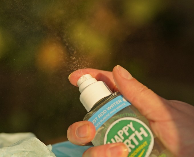 hervulbare natuurlijke deodorant