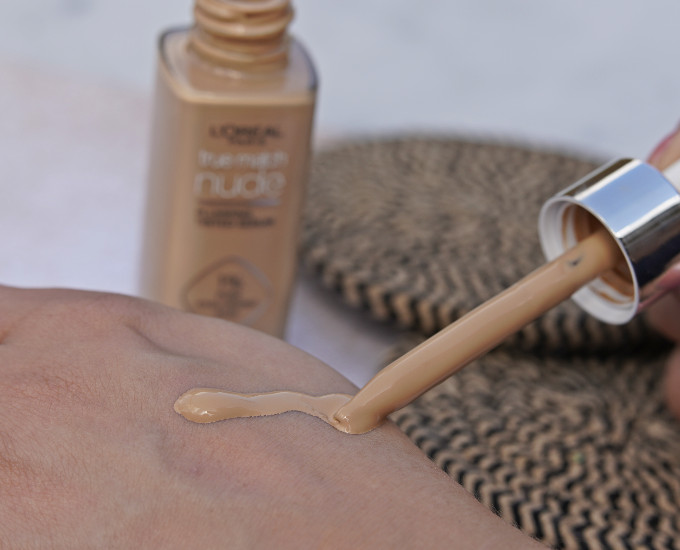 l'oreal paris true match tinted serum foundation swatches