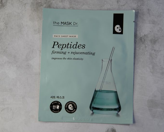 the MASk Dr. Face Sheet Mask Peptides Review
