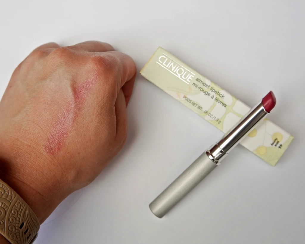 Clinique Pink Honey Lipstick Swatch