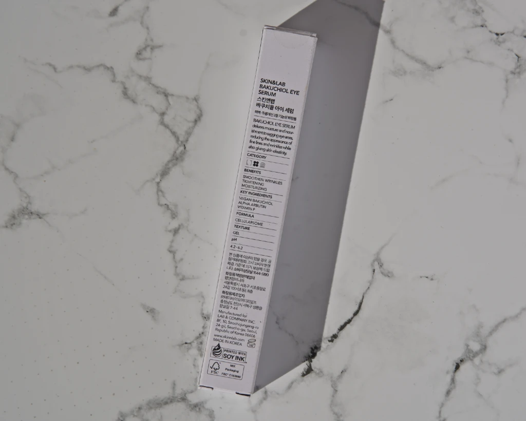 SKIN & LAB Eye Serum Achterkant