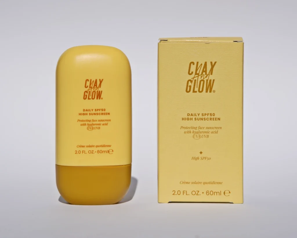 Clay And Glow Zonnebrand