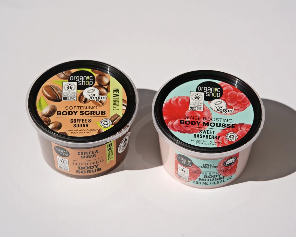 Organic Shop Body Scrub & Mousse Review
